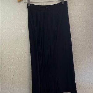 Ivan Grundahl Black Midi Skirt side ruffled classic urban unique M